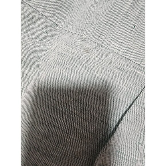 Chaps Linen Cotton Men's Medium Short Sleeve Button-Up Shirt - Picture 9 of 11